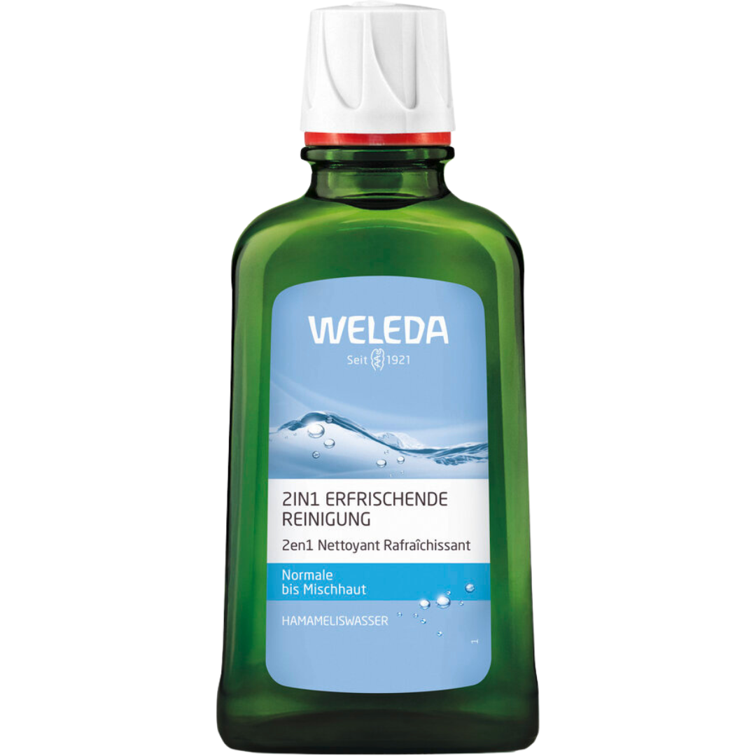 Weleda 2in1 Erfrischende Reinigung 100 ml – milde Gesichtsreinigung für normale Haut und Mischhaut