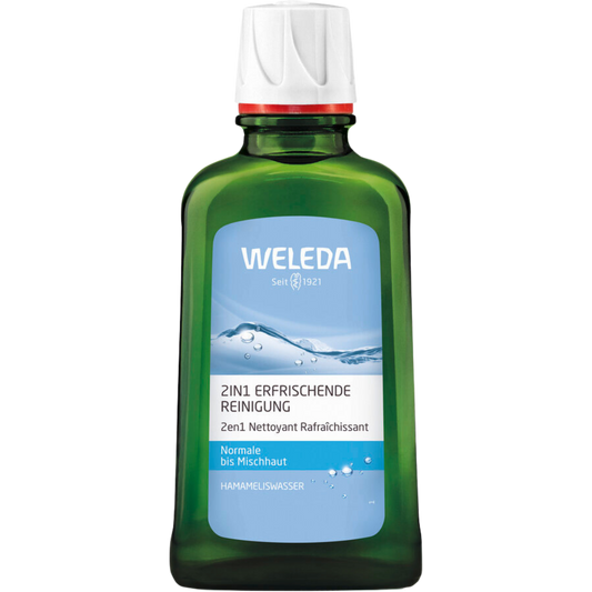 Weleda 2in1 Erfrischende Reinigung 100 ml – milde Gesichtsreinigung für normale Haut und Mischhaut