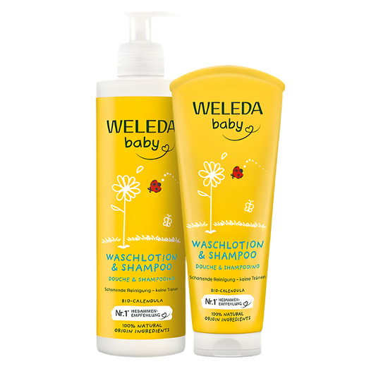 WELEDA Calendula Baby Waschlotion & Shampoo