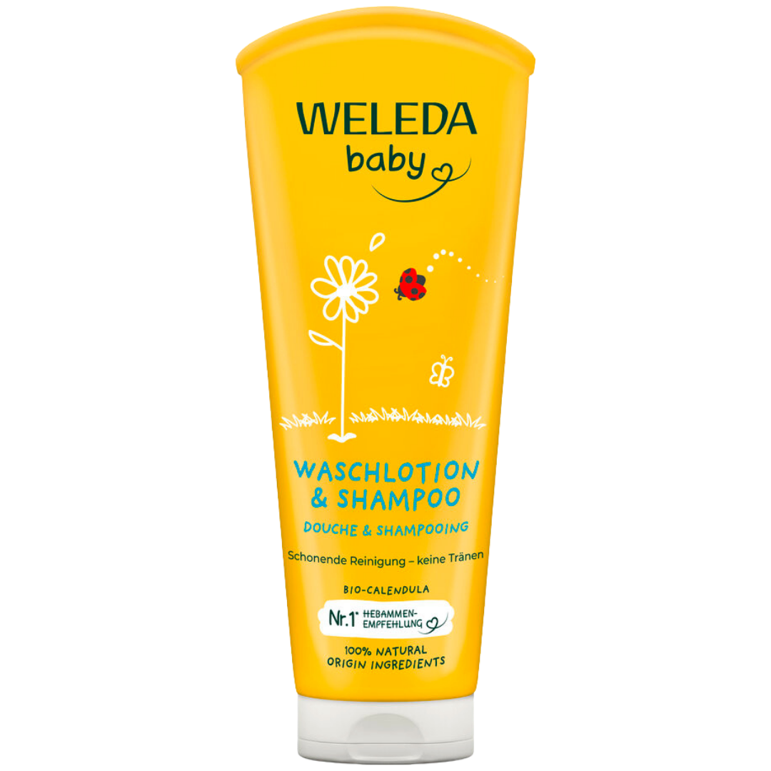 WELEDA Calendula Baby Waschlotion & Shampoo