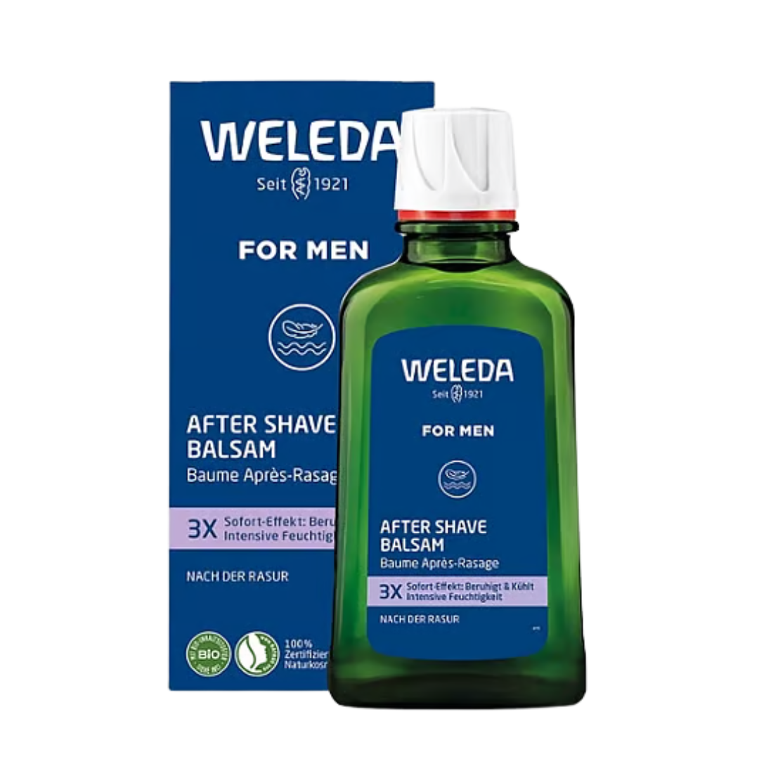 WELEDA For Men After Shave Balsam – beruhigende Pflege nach der Rasur