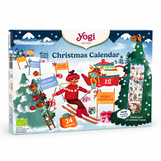 Yogi Tea Adventskalender 2026 Christmas Calendar mit 24 Bio-Teebeuteln
