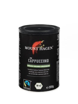 Mount Hagen Bio Fair Trade Cappuccino 200 g Dose