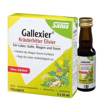 Salus Gallexier® Kräuterbitter Elixier, 60ml