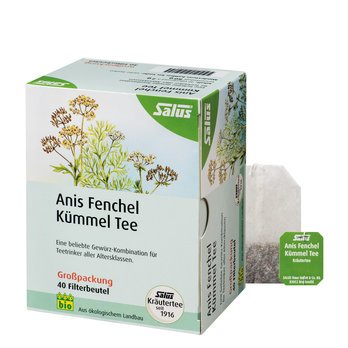 Salus Anis Fenchel Kümmel Tee bio 40 FB, 80g