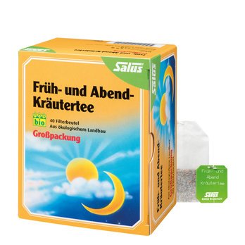 Salus Früh- und Abend-Kräutertee bio 40 FB, 72g