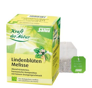 Salus Lindenblüten Melisse Kräutertee bio 15 FB, 27g