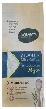 Naturata Atlantik Meersalz, mit jodhaltigen Bio Algen, 500g