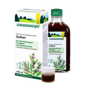 Schoenenberger Salbei Naturreiner Heilpflanzensaft bio 200ml