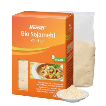 Hensel® Bio-Voll-Soja - Sojamehl bio, 500g