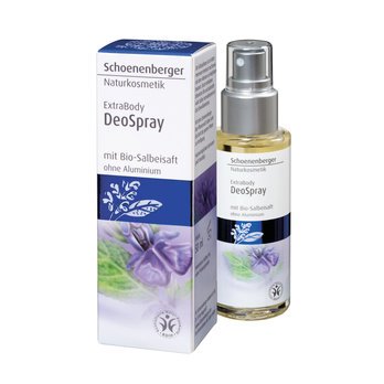 Schoenenberger ExtraBody® DeoSpray mit Bio-Salbeisaft,  BDIH, 50ml