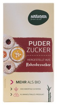 Naturata Puderzucker aus Rohrohrzucker, 200g