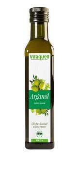 Vitaquell Argan-Öl Bio nativ, kaltgepresst, 0,25l