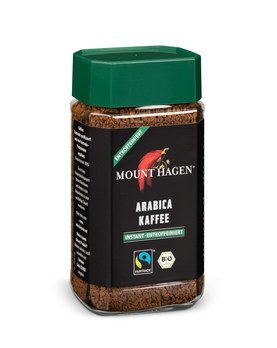 Mount Hagen Bio Fairtrade Instant Kaffee entkoffeiniert, 100g
