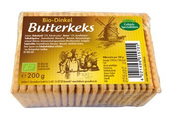 Bio-Dinkel-Butter-Keks, 200g