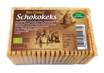 Bio-Dinkel-Schoko-Keks, 200g
