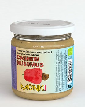 Monki Cashewnussmus, 330g