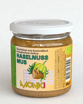 Monki Haselnussmus, 330g