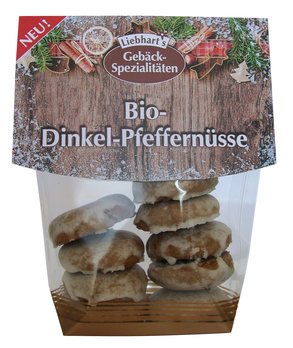 Bio-Dinkel-Pfeffernüsse im Beutel, 150g