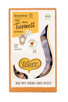 Kleine Tierwelt Apfel, Kekse, glutenfrei, 150g