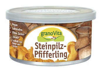 Veganer Brotaufstrich Steinpilz-Pfifferling, 125g