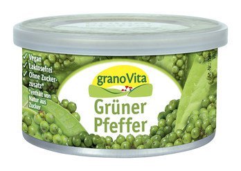 Veganer Brotaufstrich Grüner Pfeffer, vegan, 125g