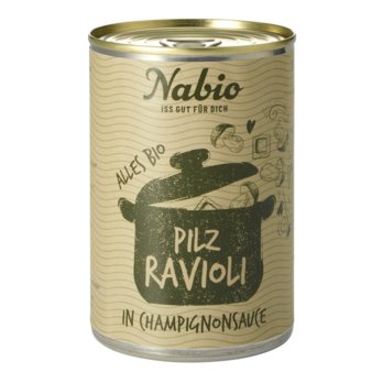 Nabio Ravioli in Champignonsauce, 400g