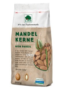 LIHN Mandelkerne braun, 500g