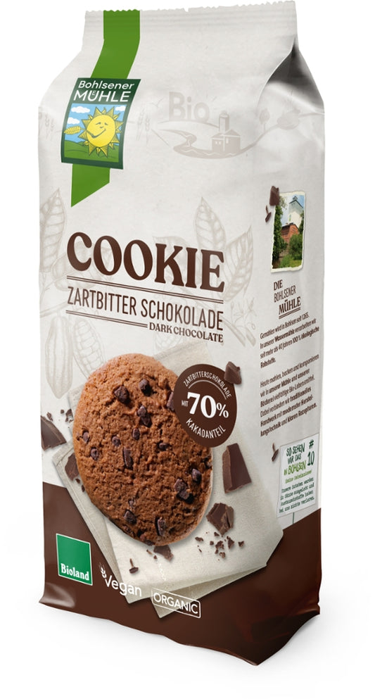 Bohlsener Mühle Cookie mit Zartbitterschokolade, 175g