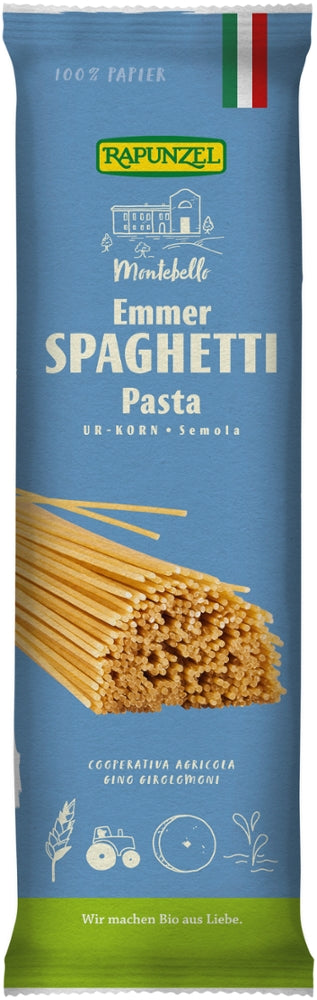 Rapunzel Emmer Spaghetti Semola, 500g