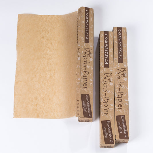 Compostella Naturwachspapier, 1St