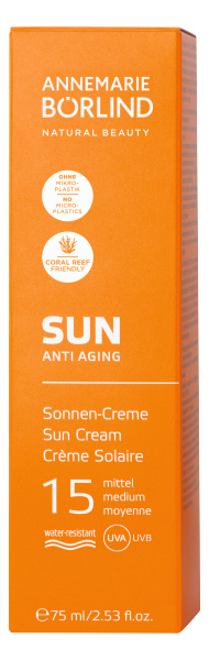 SUN ANTI AGING Sonnen-Creme LSF 15, 75ml