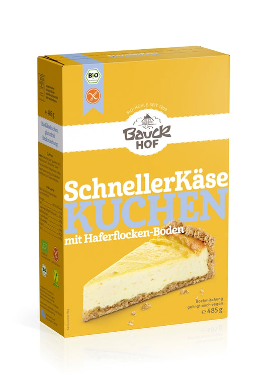 Bauckhof Schneller Käsekuchen glutenfrei Bio, 485g