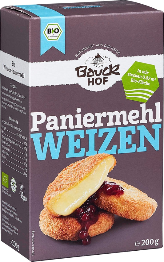 Bauckhof Weizen Paniermehl Bio, 200g
