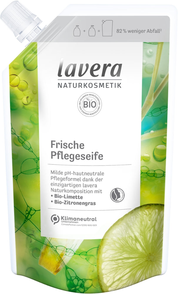 Lavera Frische Pflegeseife Nachfüllbeutel 500ml