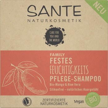 Sante Festes Shampoo 2in1 Feuchtigkeit, 60g