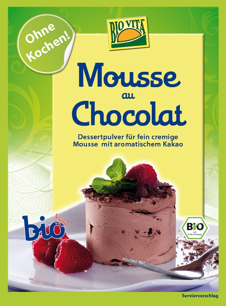 BIOVITA Mousse au Chocolat bio 77g