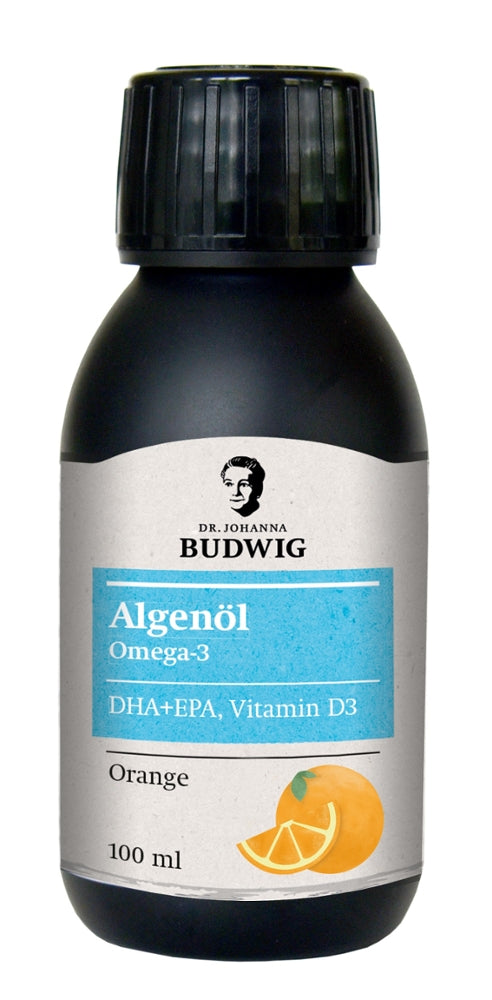 Dr. Budwig Omega-3 Algenöl Orange 100 ml