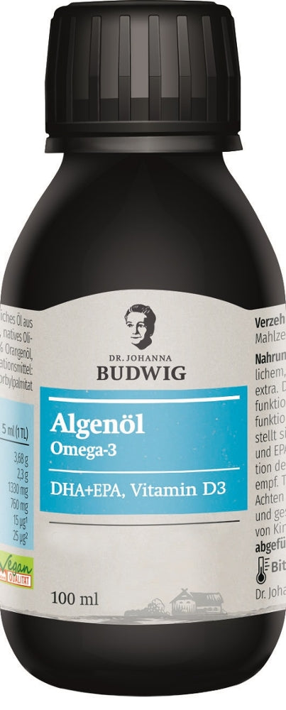 Dr. Budwig Algenöl Omega 3 pur 100ml