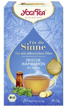Yogi Tea® Für die Sinne Frische Inspiration (ehem. Pure Erfrischung), 20x2,0g