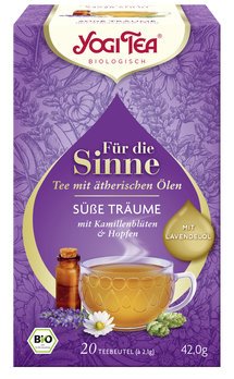 Yogi Tea® Für die Sinne Süße Träume Bio, 20x2,1g