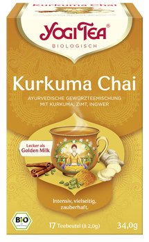 Yogi Tea® Kurkuma Chai Bio, 17x2,0g