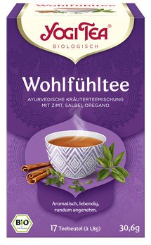 Yogi Tea® Wohlfühltee Bio, 17x1,8g