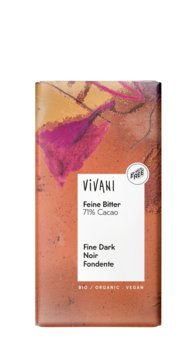 Feine Bitter Schokolade 71% Cacao, 100g