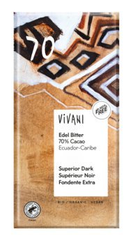 Edel Bitter Schokolade 70% Cacao Ecuador-Caribe, 100g