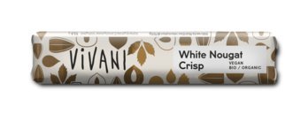 White Nougat Crisp Riegel - mit Reisdrink, 35g