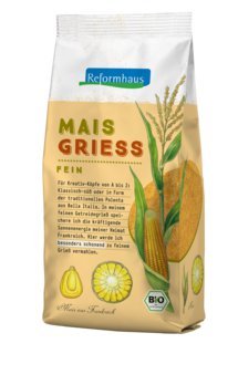 Reformhaus Maisgrieß, fein, Polenta, bio, 500g