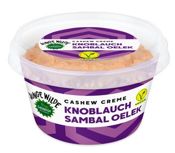 Bio-Cashew Creme / Knoblauch - Sambal Oelek, 150g