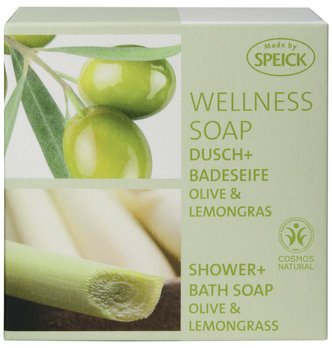 Speick Wellness Soap, Dusch- und Badeseife Olive & Lemongras, 200g