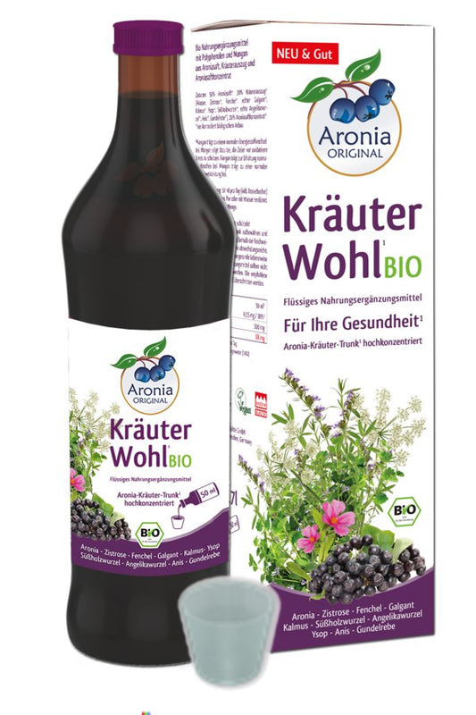 Aronia KräuterWohl Bio, 0,7l